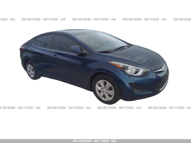 HYUNDAI ELANTRA 2016 5npdh4ae1gh702126