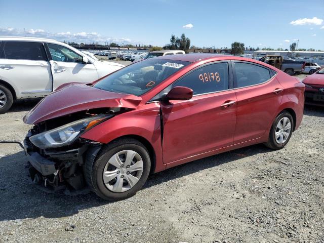 HYUNDAI ELANTRA SE 2016 5npdh4ae1gh702207