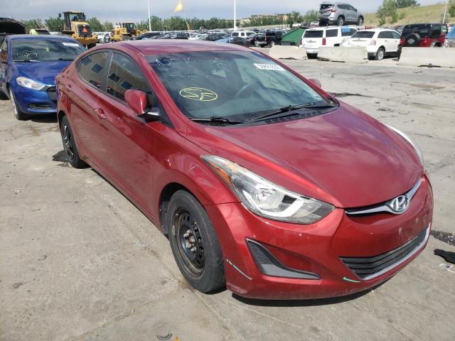 HYUNDAI ELANTRA SE 2016 5npdh4ae1gh705754