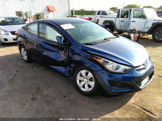 HYUNDAI ELANTRA 2016 5npdh4ae1gh708718