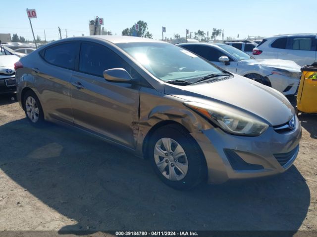 HYUNDAI ELANTRA 2016 5npdh4ae1gh709805