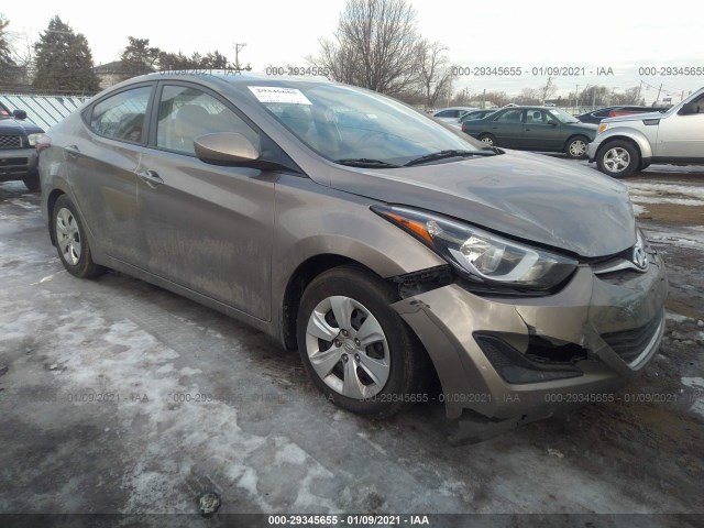 HYUNDAI ELANTRA 2016 5npdh4ae1gh721307