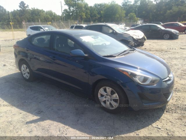 HYUNDAI ELANTRA 2016 5npdh4ae1gh731190