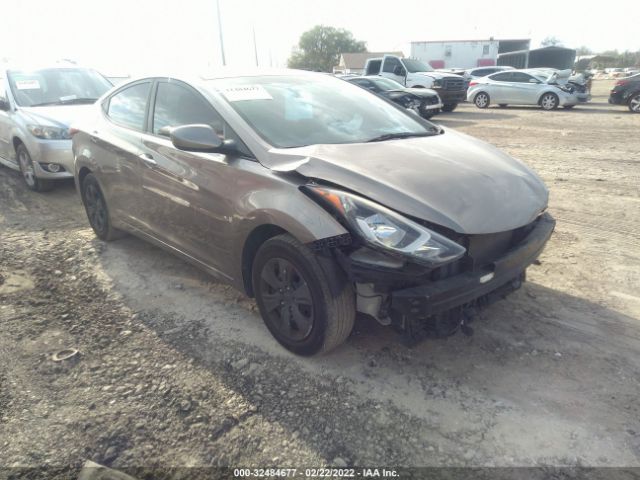 HYUNDAI ELANTRA 2016 5npdh4ae1gh734476