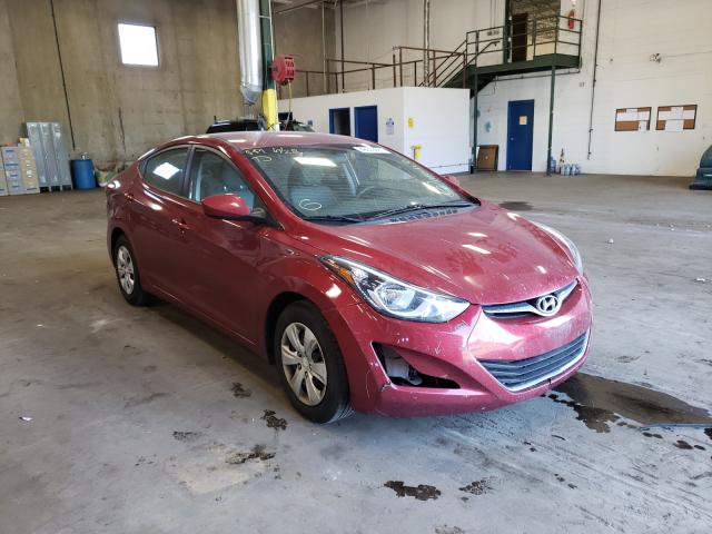 HYUNDAI ELANTRA SE 2016 5npdh4ae1gh738656