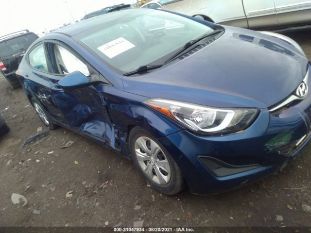 HYUNDAI ELANTRA 2016 5npdh4ae1gh739385