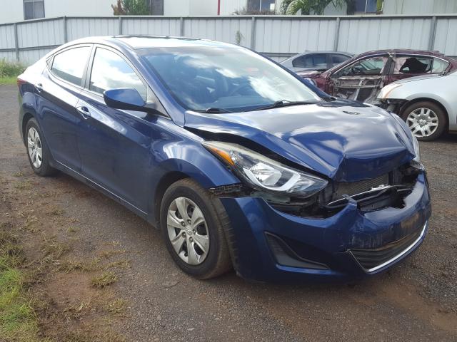 HYUNDAI ELANTRA SE 2016 5npdh4ae1gh740150