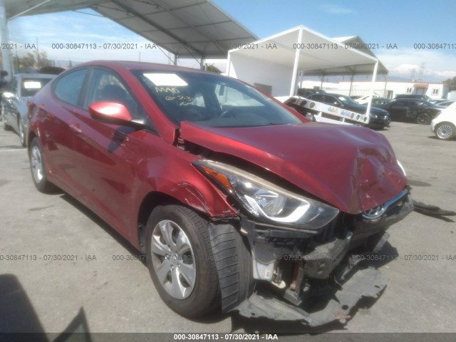 HYUNDAI ELANTRA 2016 5npdh4ae1gh740729