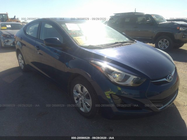 HYUNDAI ELANTRA 2016 5npdh4ae1gh745722