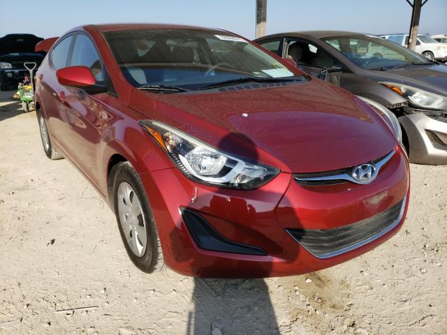 HYUNDAI ELANTRA SE 2016 5npdh4ae1gh747860