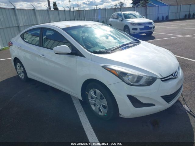 HYUNDAI ELANTRA 2016 5npdh4ae1gh748930