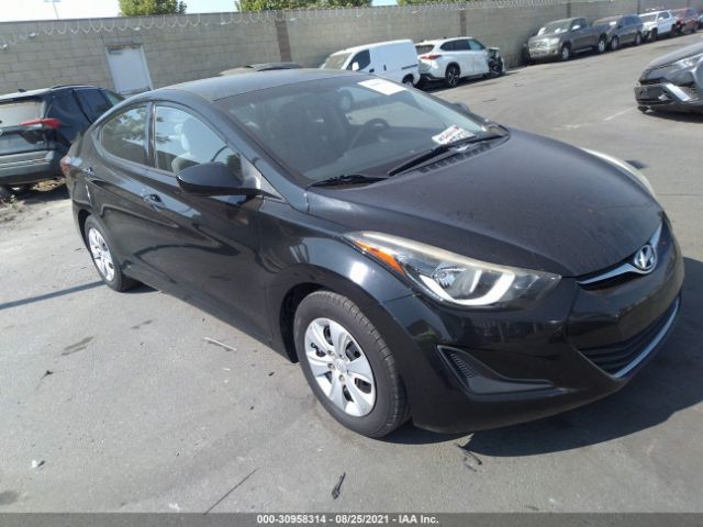 HYUNDAI ELANTRA 2016 5npdh4ae1gh750001