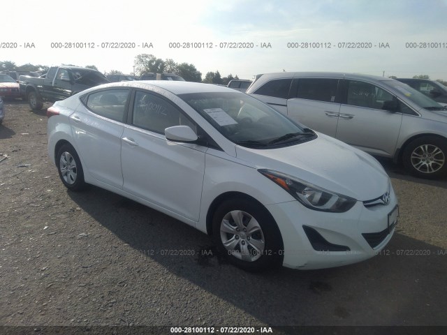 HYUNDAI ELANTRA 2016 5npdh4ae1gh751164