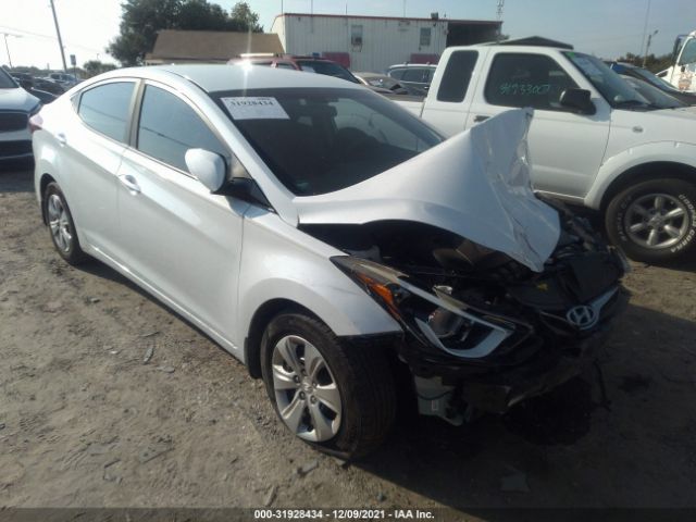 HYUNDAI ELANTRA 2016 5npdh4ae1gh751844