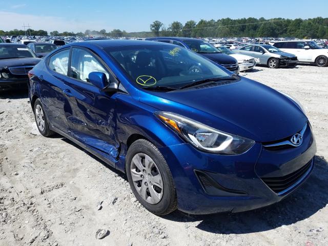 HYUNDAI ELANTRA SE 2016 5npdh4ae1gh754985