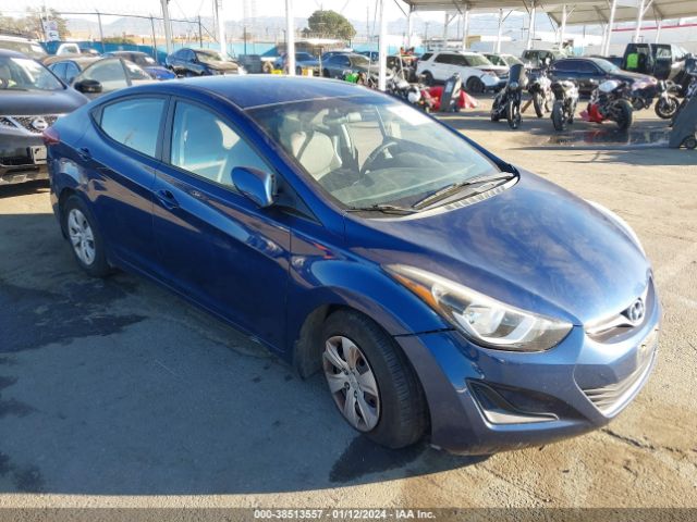 HYUNDAI ELANTRA 2016 5npdh4ae1gh758292