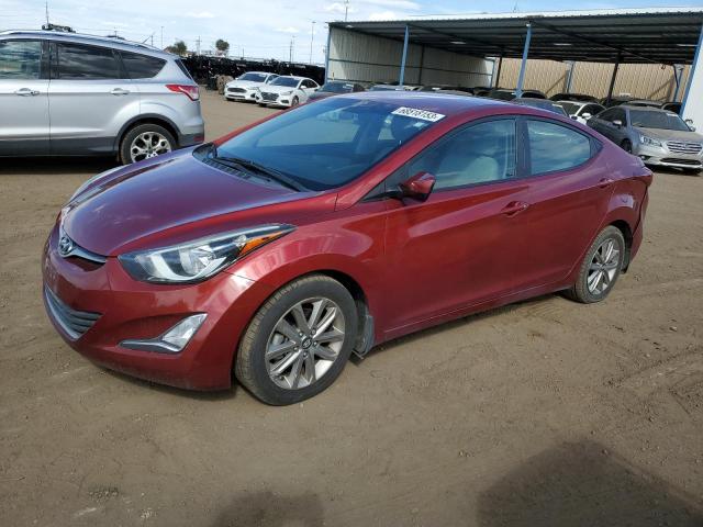 HYUNDAI ELANTRA SE 2016 5npdh4ae1gh763086