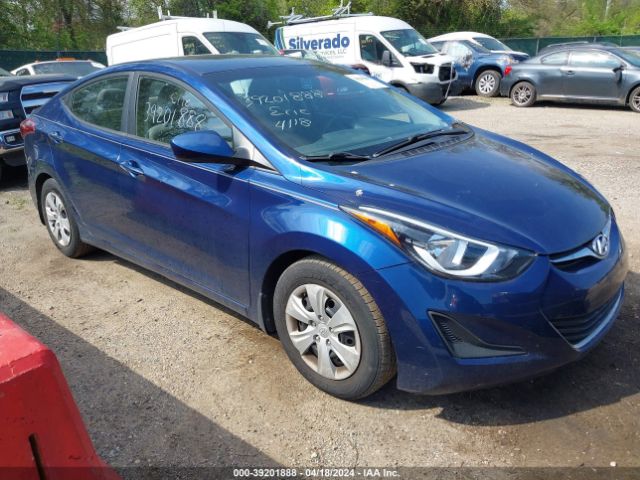 HYUNDAI ELANTRA 2016 5npdh4ae1gh766277