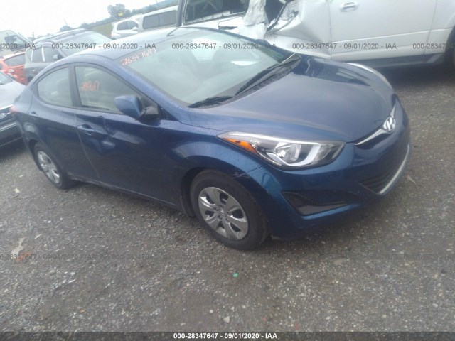 HYUNDAI ELANTRA 2016 5npdh4ae1gh766294