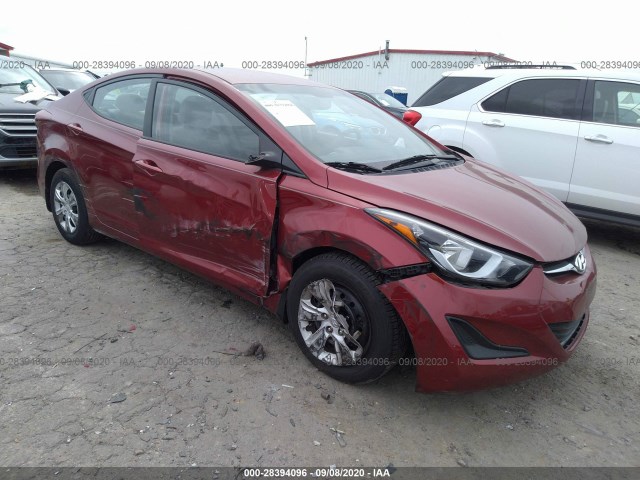 HYUNDAI ELANTRA 2016 5npdh4ae1gh768661