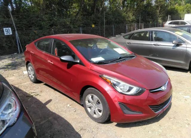 HYUNDAI ELANTRA 2016 5npdh4ae1gh770264