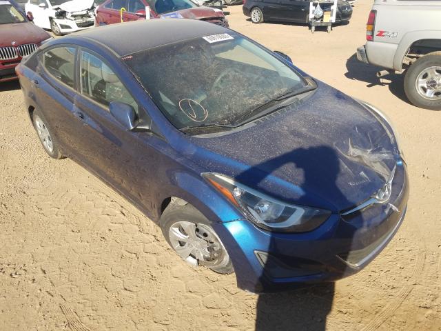 HYUNDAI ELANTRA SE 2016 5npdh4ae1gh771981