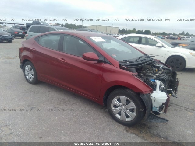 HYUNDAI ELANTRA 2016 5npdh4ae1gh778915