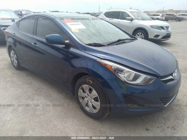 HYUNDAI ELANTRA 2016 5npdh4ae1gh783760