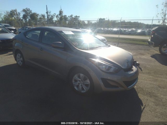 HYUNDAI ELANTRA 2016 5npdh4ae1gh784536