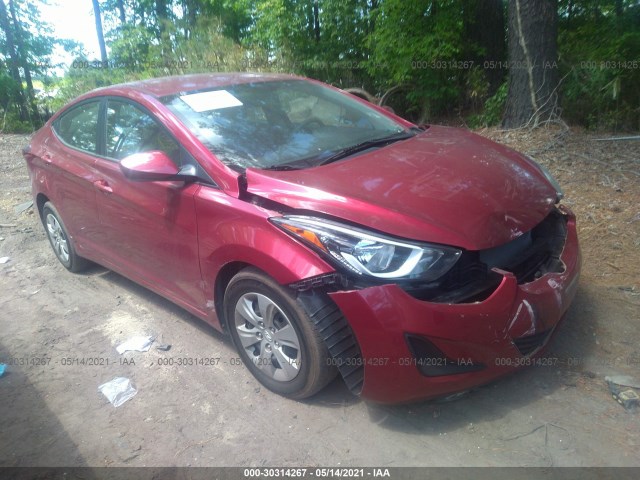 HYUNDAI ELANTRA 2016 5npdh4ae1gh787128