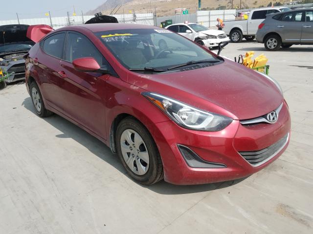 HYUNDAI ELANTRA SE 2016 5npdh4ae1gh792734