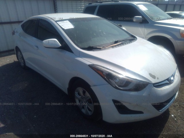 HYUNDAI ELANTRA 2016 5npdh4ae1gh797061