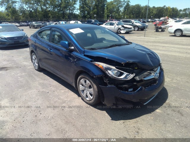 HYUNDAI ELANTRA 2016 5npdh4ae1gh797254