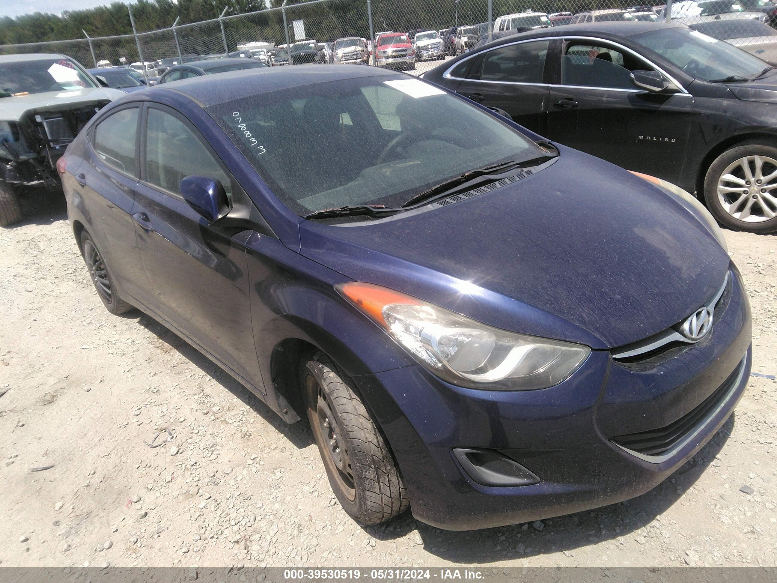 HYUNDAI ELANTRA 2012 5npdh4ae2ch078833