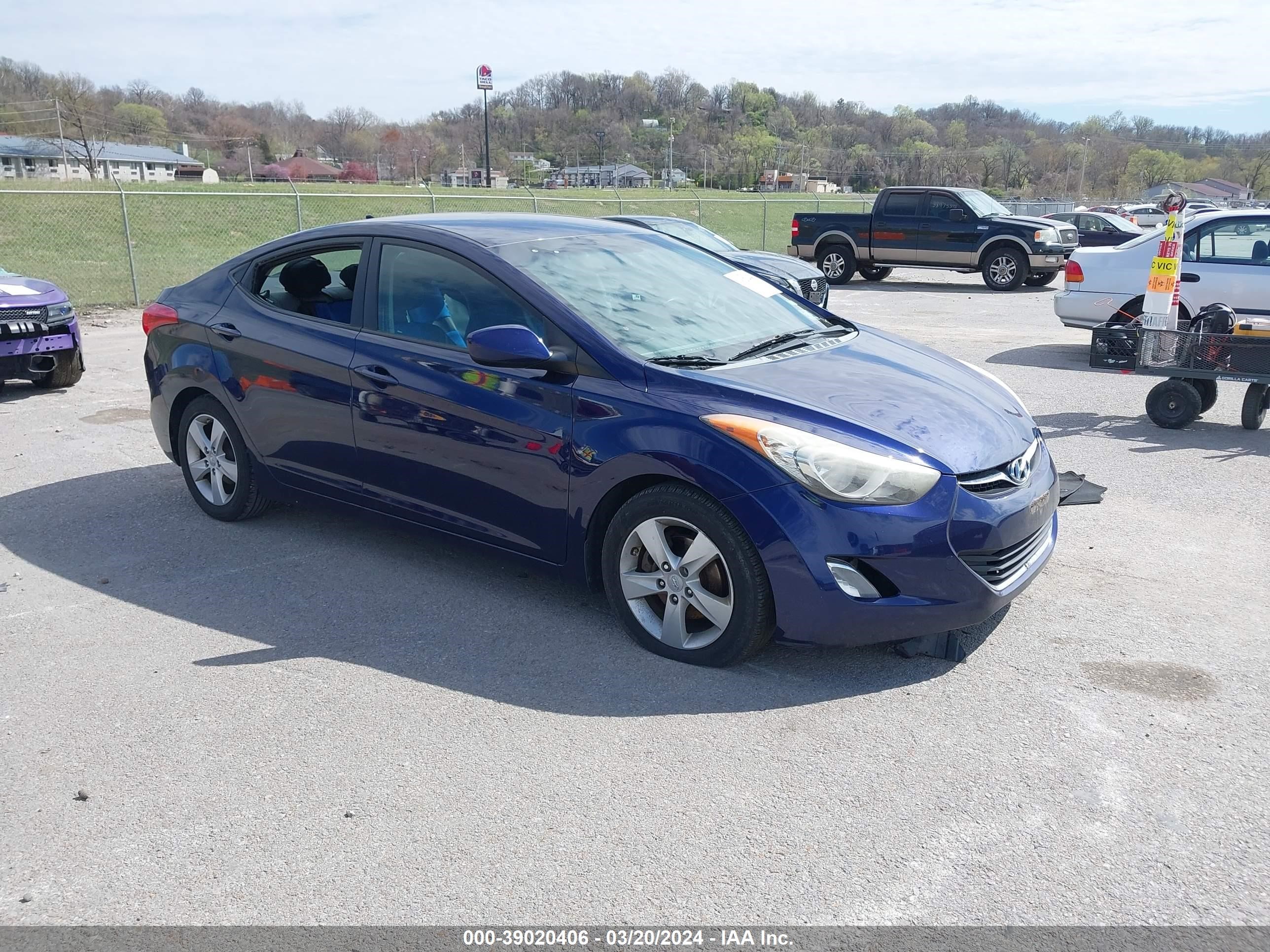 HYUNDAI ELANTRA 2012 5npdh4ae2ch089816