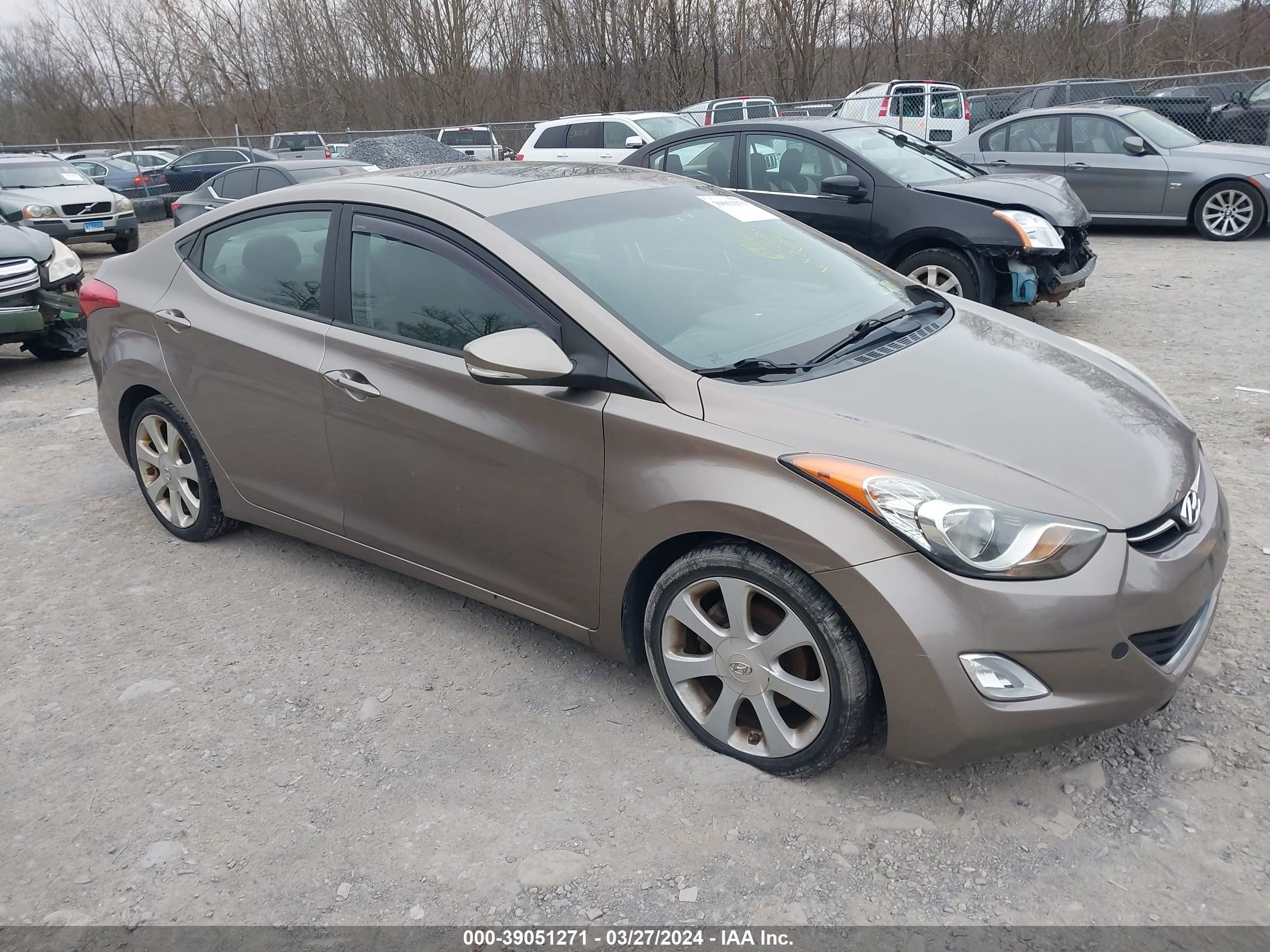 HYUNDAI ELANTRA 2012 5npdh4ae2ch100507