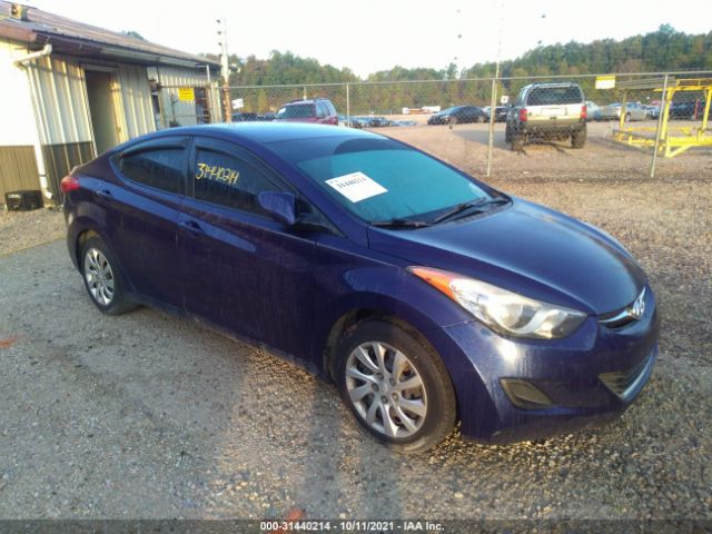 HYUNDAI ELANTRA 2013 5npdh4ae2dh155010