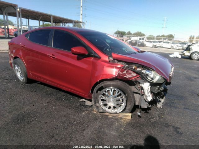 HYUNDAI ELANTRA 2013 5npdh4ae2dh188590