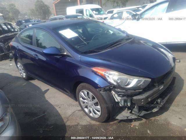 HYUNDAI ELANTRA 2013 5npdh4ae2dh195104