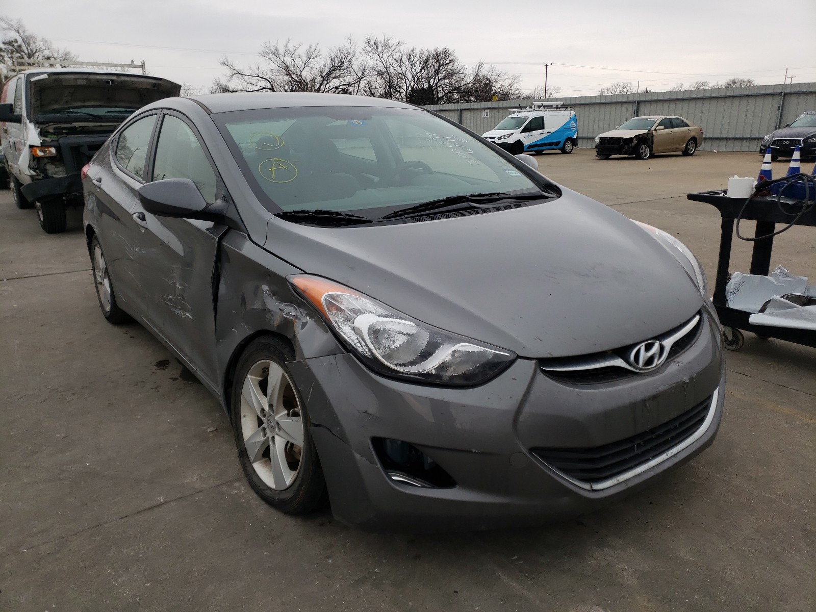 HYUNDAI ELANTRA GL 2013 5npdh4ae2dh231647