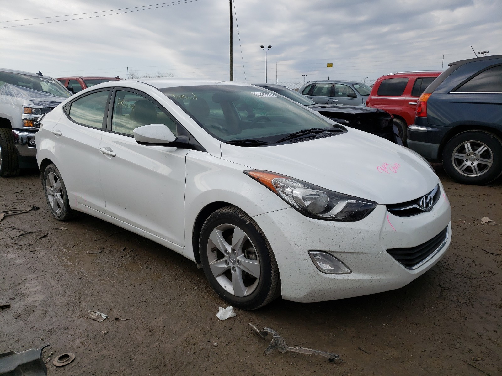 HYUNDAI ELANTRA GL 2013 5npdh4ae2dh245595