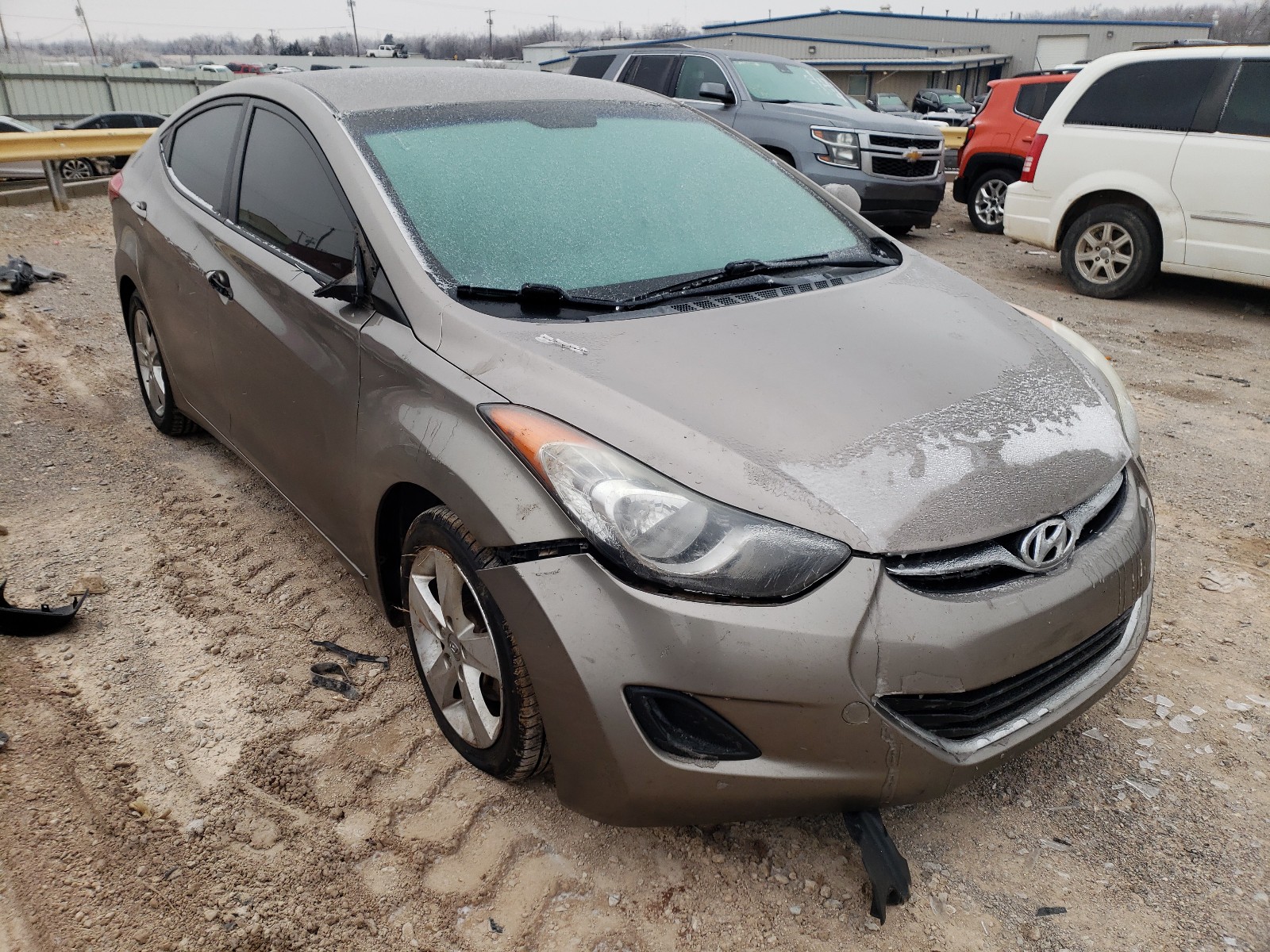 HYUNDAI ELANTRA GL 2013 5npdh4ae2dh259674