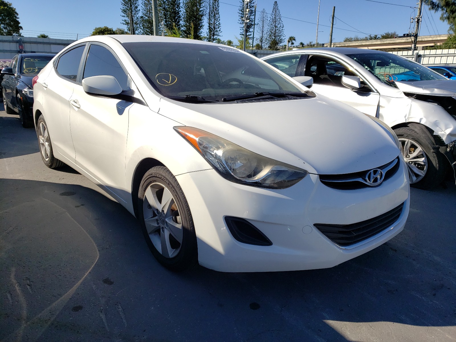 HYUNDAI ELANTRA GL 2013 5npdh4ae2dh353053