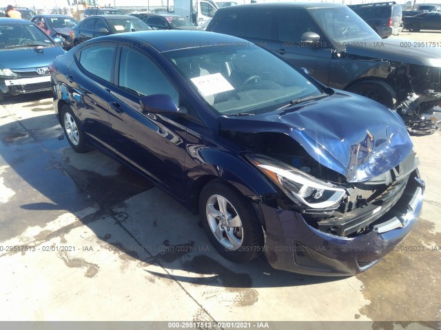 HYUNDAI ELANTRA 2014 5npdh4ae2eh469984