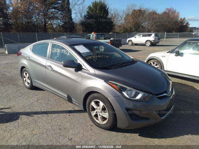 HYUNDAI ELANTRA 2014 5npdh4ae2eh476482