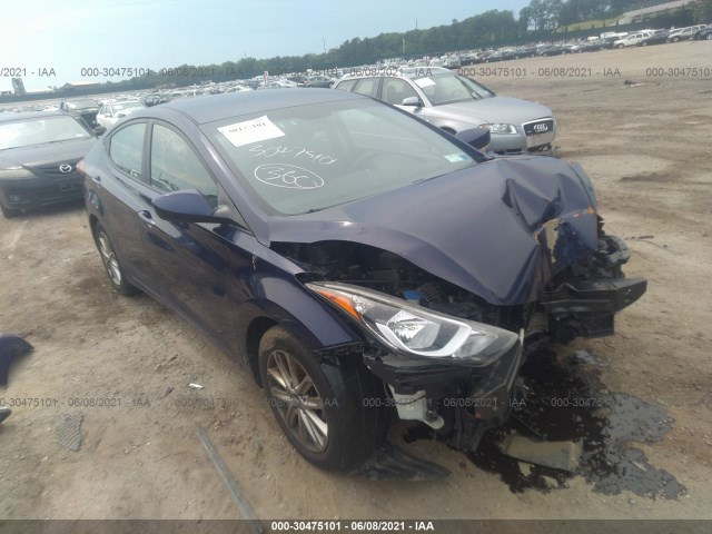 HYUNDAI ELANTRA 2014 5npdh4ae2eh483559