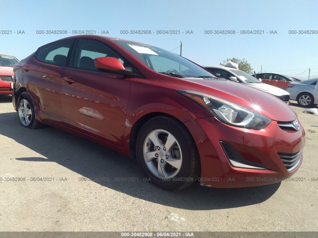 HYUNDAI ELANTRA 2014 5npdh4ae2eh486025