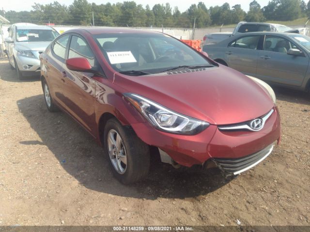 HYUNDAI ELANTRA 2014 5npdh4ae2eh492679