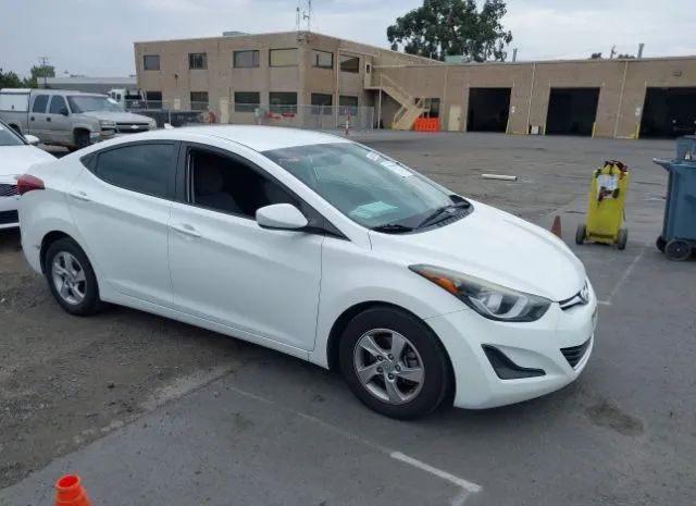 HYUNDAI ELANTRA 2014 5npdh4ae2eh496845