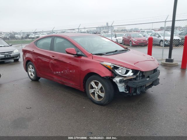 HYUNDAI ELANTRA 2014 5npdh4ae2eh497851